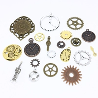 Little 4 -Color Gear Clock часы смешаны 20/сумка