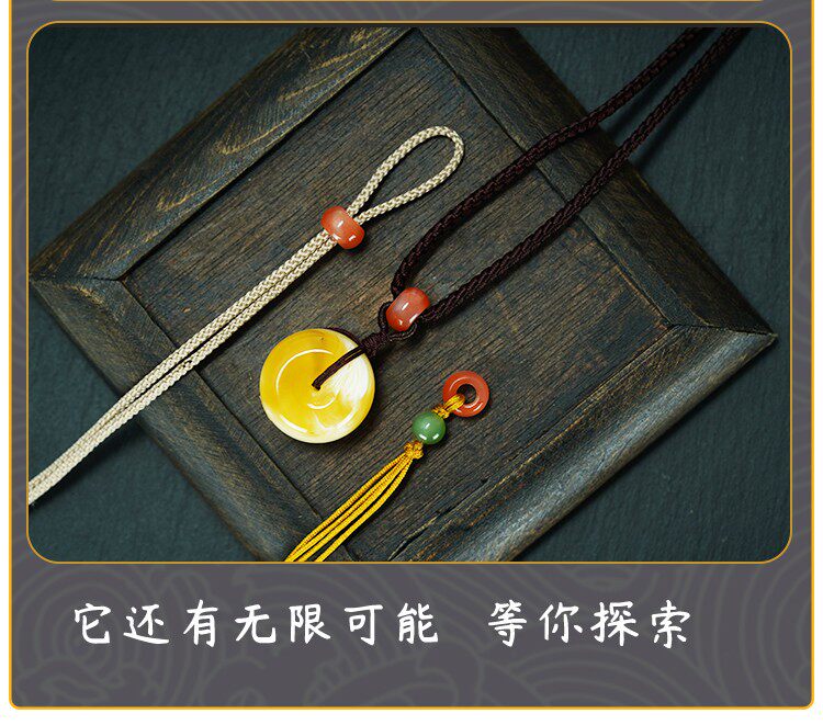 DIY аксессуары 天然原矿精工川料南红小面包圈绳束超连结环满肉满色樱桃红diy配件