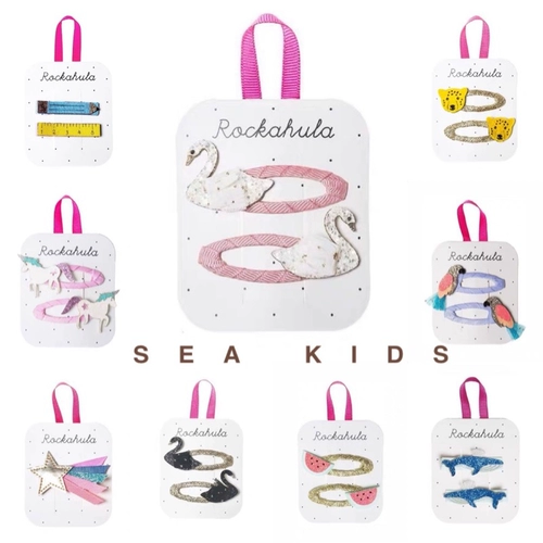 Спосоковые товары!Британские импортные рокгула детские волосы изысканный орнамент для волос рождественский веселый боковой клип