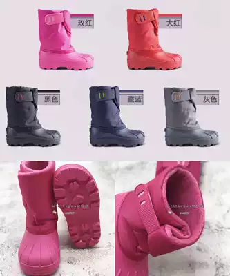 Spot igor imported children's high-barrel skiing winter boots waterproof non-slip extremely cold snow boots anti-kicking and falling