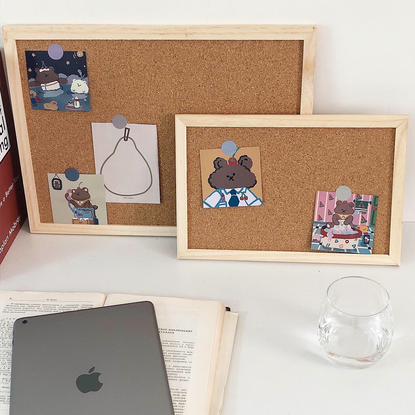 TJJ -- ins soft board photo wall South Korea's same style of message board extremely brief desktop background decoration