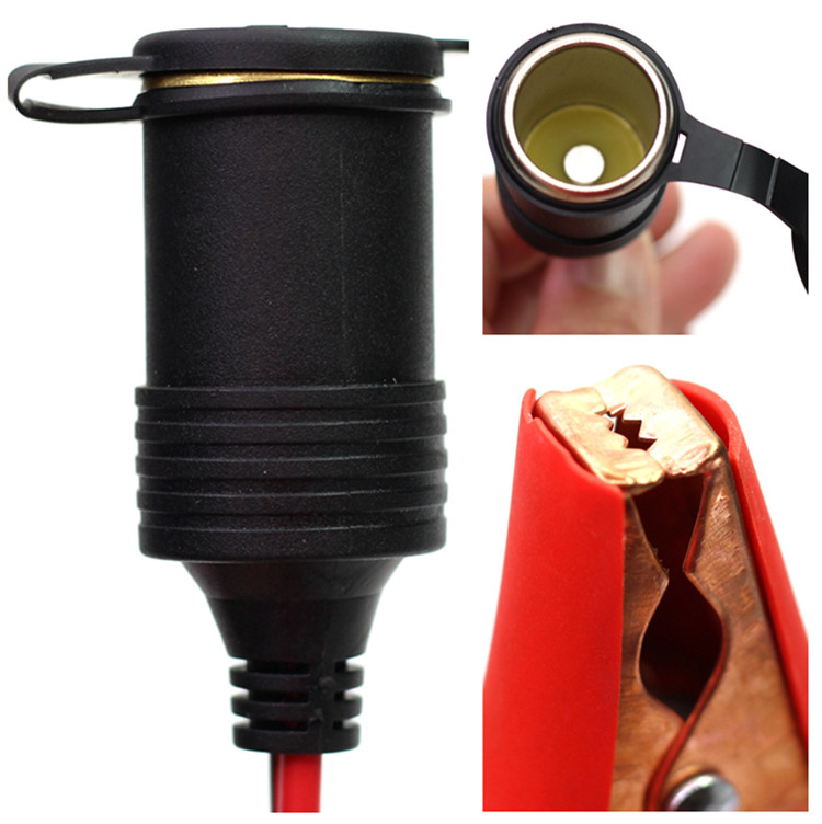 Ổ cắm điện công suất cao dây đồng nguyên chất 12V và 24V GM ổ cắm điện ổ cắm thuốc lá nhẹ hơn bà mẹ - Âm thanh xe hơi / Xe điện tử máy hút bụi ô tô xiaomi