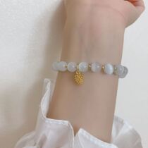 Bestie bracelet trio golden retro bracelet ring ins cold light wind double surreal cat lady 2021 new