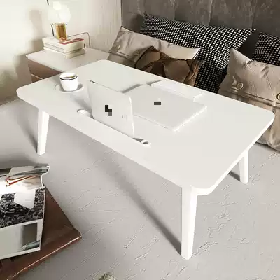 Dormitory desk Writing desk Bed table Bedroom small creative bay window sill floor table Small table Lazy computer table