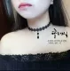 Vòng chân nữ sinh viên Nhật Bản và Hàn Quốc retro hai lớp thời trang nhảy ren chân nhẫn hoa quốc gia dệt trang sức