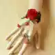 Nhật Bản và Hàn Quốc retro ngọt ngào nhiều vòng tay ren vòng một chuỗi hiệu suất vòng tay nữ Loli cô dâu trang sức cưới - Vòng đeo tay Cuff vòng đeo tay nam Vòng đeo tay Cuff