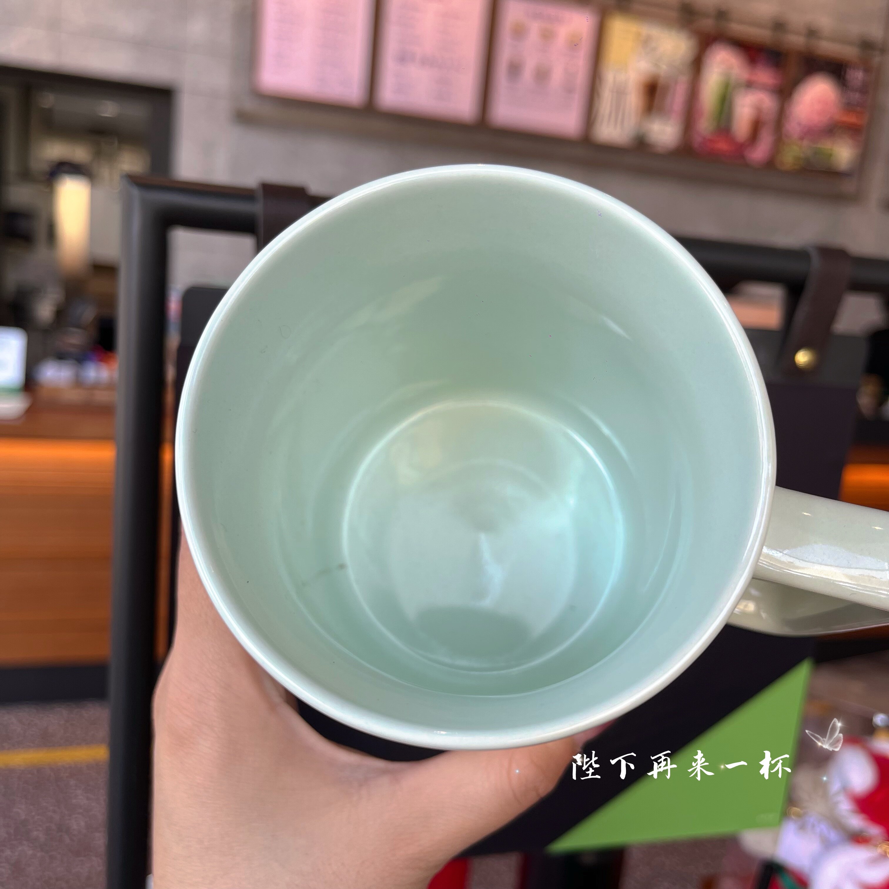 Тайвань starbucks чашка 2022 ретро меди бренд градиент порошок зеленый синий белое молоко Чай кружка пейте много воды Кубок 473 мл 