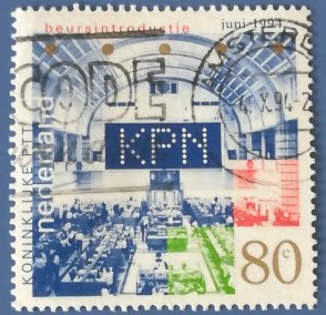 Foreign stamp Dutch 1994 Royal KPN Telecom Group Letter pin 1 All full RMB18