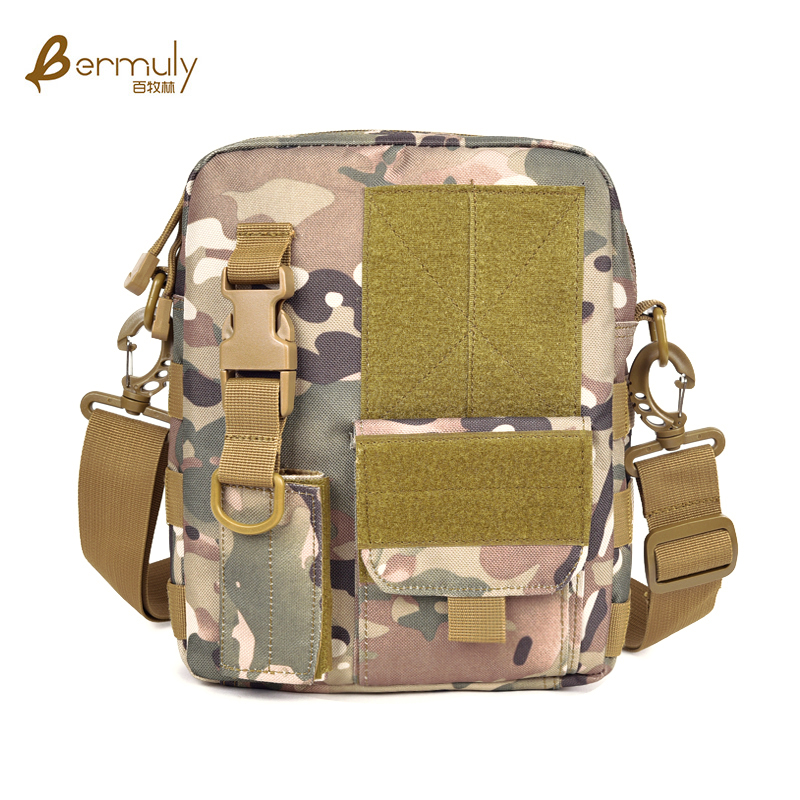 Multifunction outdoor sports Tactical Army Shoulder Bag Chest Bag IPAD Riding Men's Single Shoulder Bag Slanted Satchel Women Casual Bag