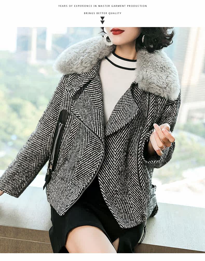 Manteau de fourrure femme - Ref 3173376 Image 13