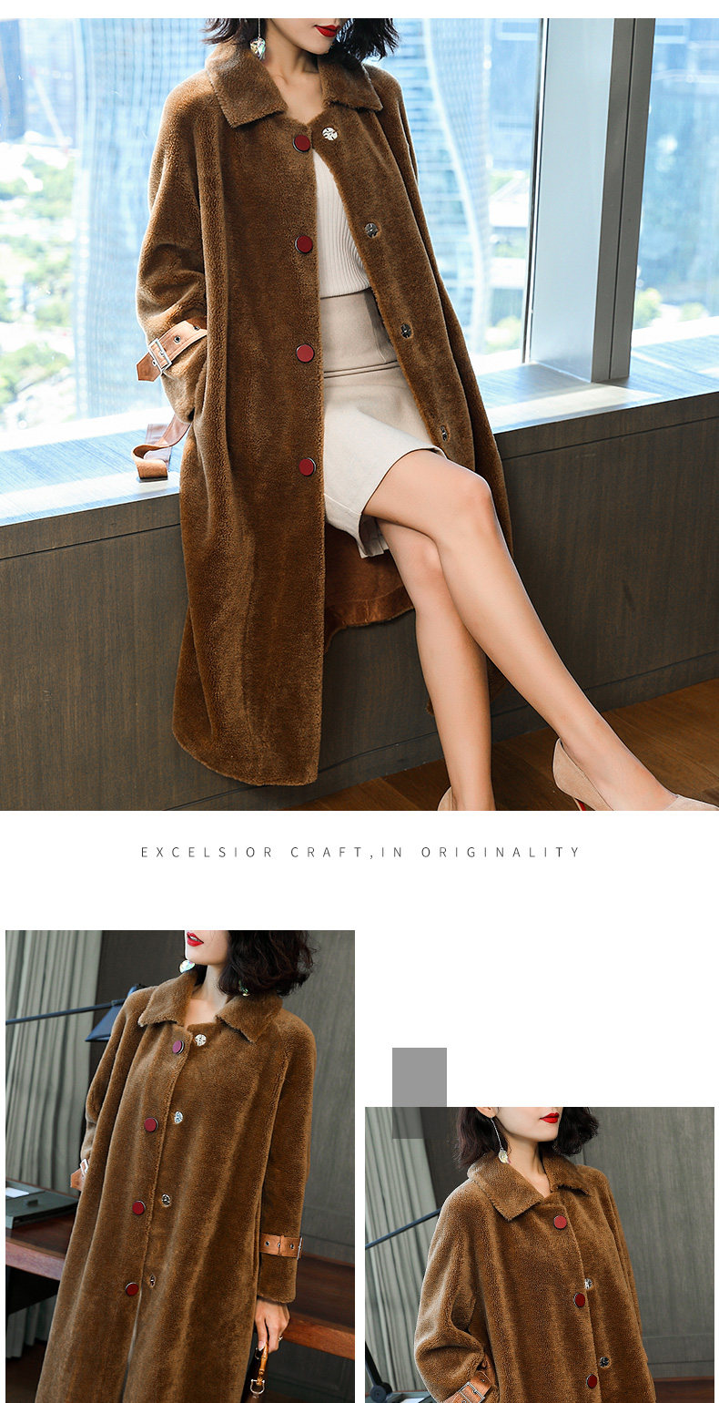 Manteau de fourrure femme - Ref 3174677 Image 10