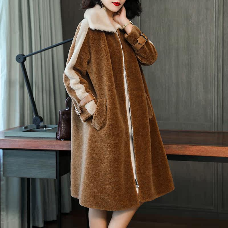 Manteau de fourrure femme - Ref 3174638 Image 4