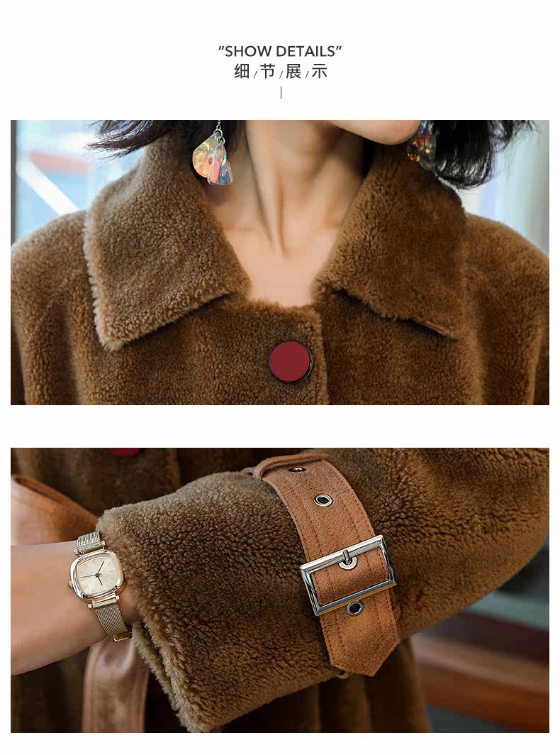 Manteau de fourrure femme - Ref 3174677 Image 13