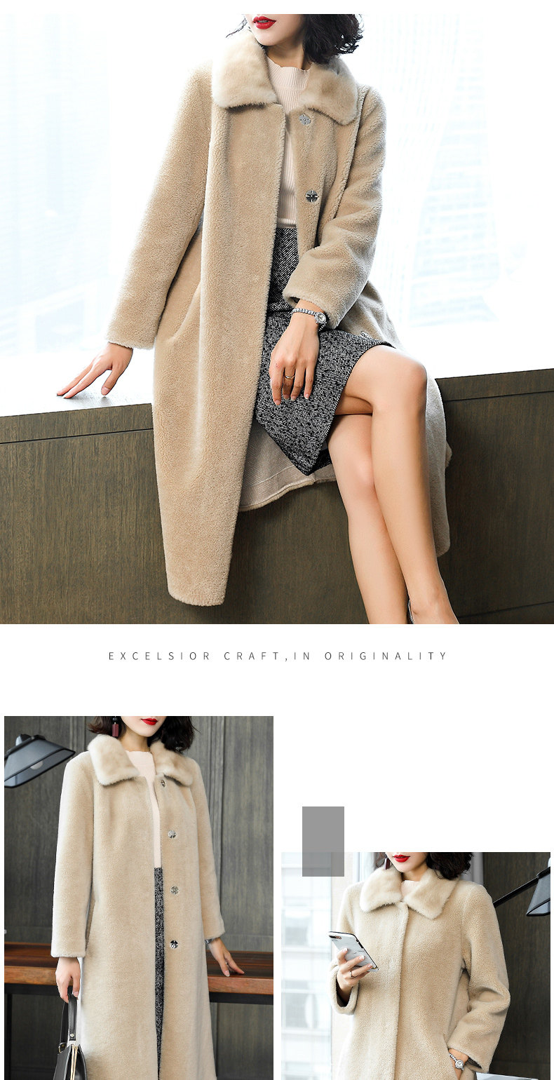 Manteau de fourrure femme - Ref 3174159 Image 14