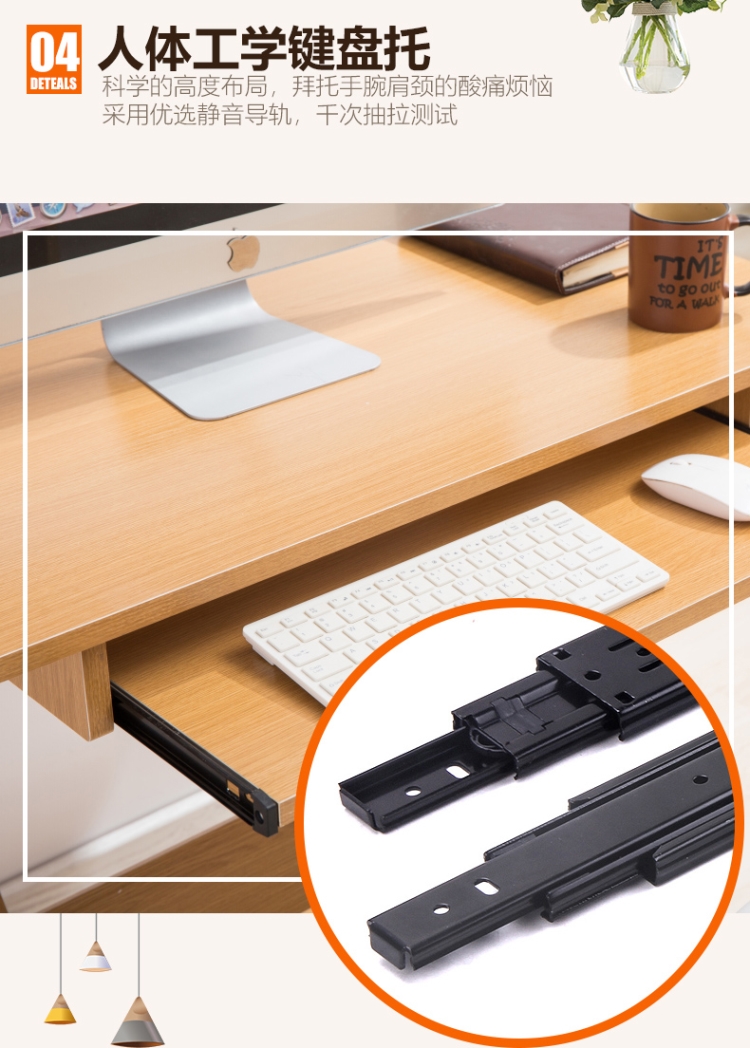 Bàn máy tính nhỏ để bàn nhà lười biếng đầu giường bàn phòng ngủ đơn giản căn hộ nhỏ bàn đơn giản - Bàn bàn chân sắt gấp gọn
