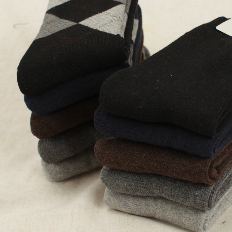 Siêu dày tóc nam vớ mùa đông dày ấm nam kinh doanh vớ vớ vớ cotton terry tất vớ nữ