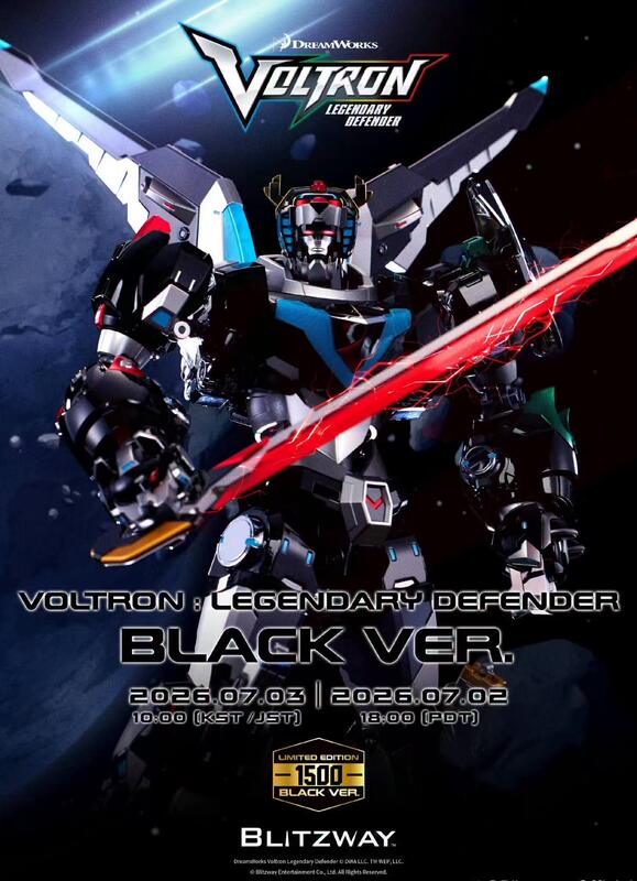 Blitzway Dmsx Voltron Legendary Protector Black Legendary Edition Limited Edition in Stock Blitzway Dmsx Voltron Legendary Protector Black Legendary Edition Limited Edition in Stock