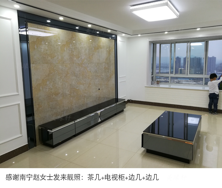 tủ Side ba ký phát Bốn xô tủ ngực của ngăn kéo kết hợp cà phê bảng tủ TV gói kính hiện đại tối giản - Buồng các mẫu tủ nhựa đẹp