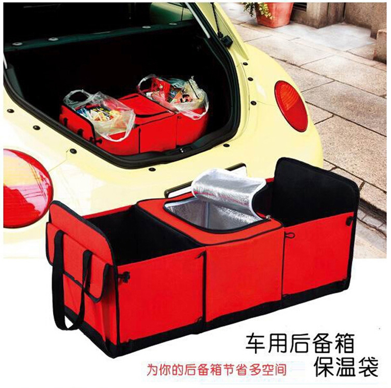 Hộp lưu trữ ô tô đa chức năng gấp hộp lưu trữ xe thân cây xe nội thất mảnh vỡ hàng hóa cung cấp xe hơi siêu thị - Ô tô nội thất Accesseries nệm lót ghế xe hơi