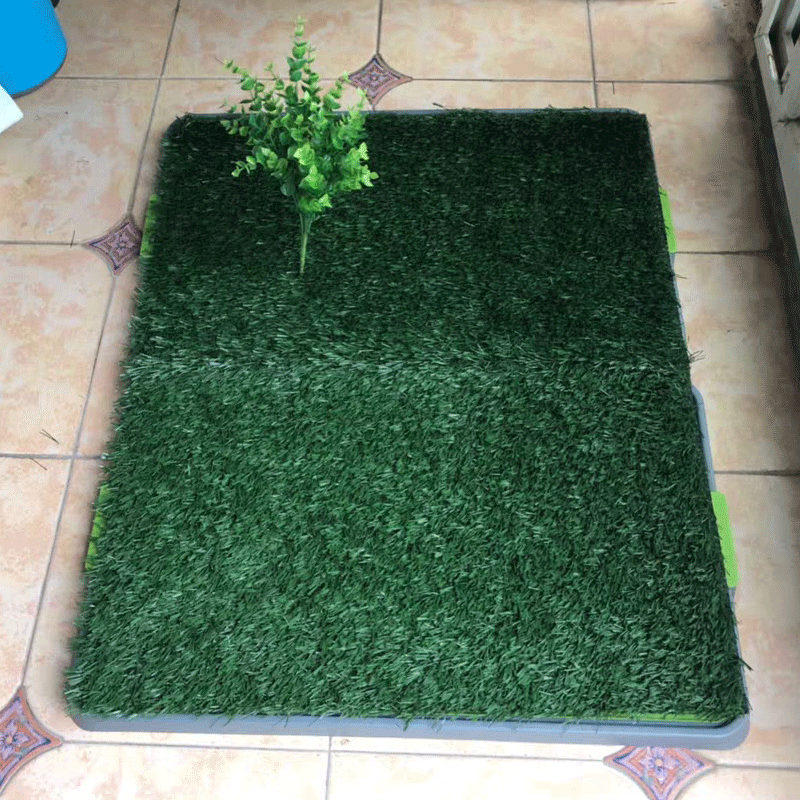 Plastic Flower Decoration Flower Furnishing Simulation Flower Silk Flowers Fake Flower Matching Yugali Lawn Dog Toilet Matching Peeing Small Tree