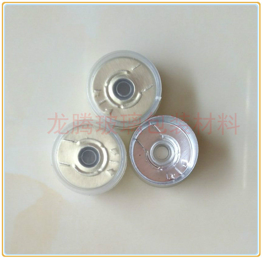 13 subgold transparent aluminum plastic cover antibiotic aluminum cover bottle aluminum cover penicillin aluminum plastic cover