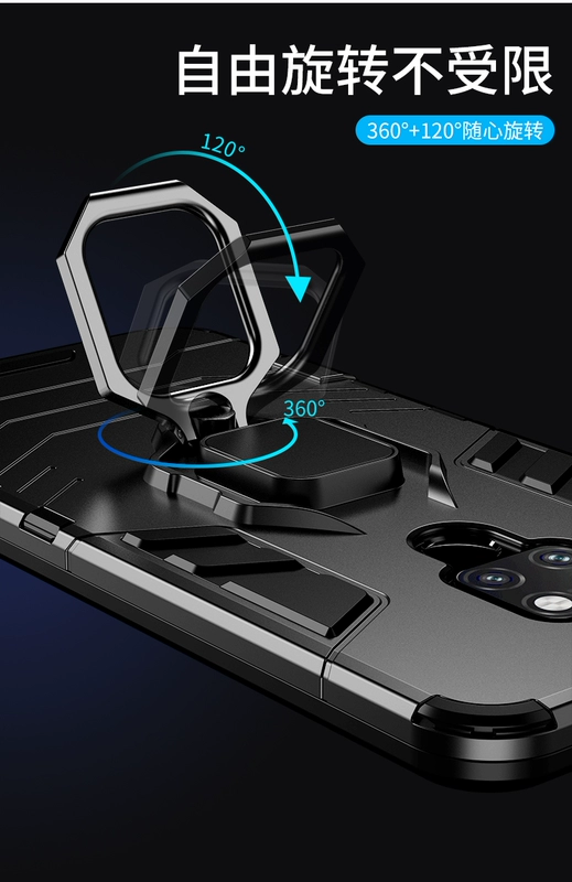 Huawei Mate20 vỏ điện thoại di động mate20Pro vỏ bảo vệ chống vỡ bạn tình bao gồm toàn bộ vỏ silicon mềm Mate20X vỏ sáng tạo mờ cứng m20 cao cấp túi khí mt vòng nam và nữ thủy triều - Nhẫn nhẫn vàng nam
