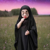 Halloween childrens costumes for boys faceless mens cosplay costumes baby costumes cloaks womens funny clothes