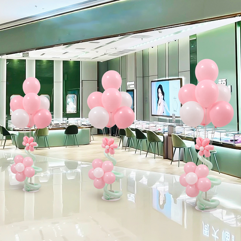 2024 Shop New Year Party Road Citation Floating Pillars Balloon Table Floating Birthday Decoration Scene Placement Bracket Supplies-Taobao