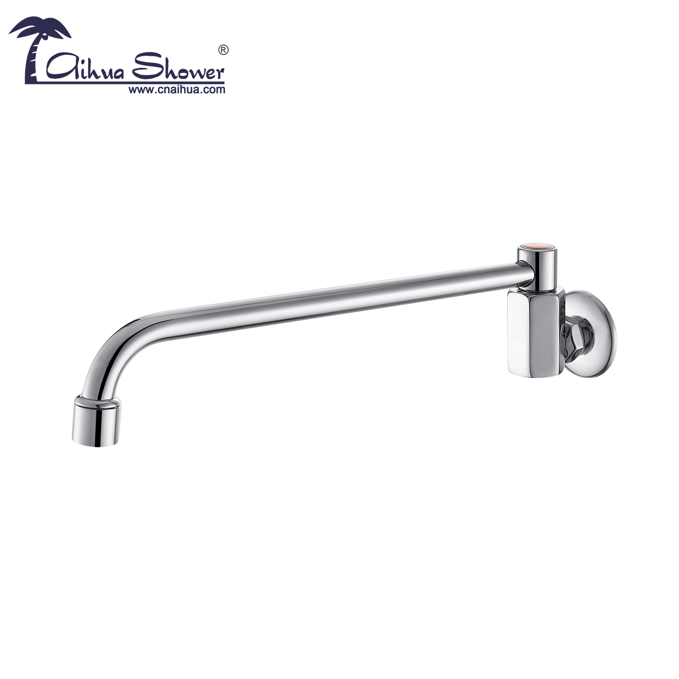 Love Hua All Copper Rotary Faucet Kitchen Wash Vegetable Basin Horizontal Fit Swing Hearth Stir-fry Stove Semiautomatic Swing Arm Faucet AH97