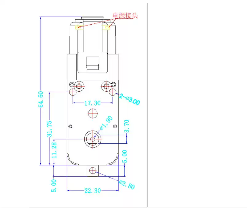 TT馬達 130電機 智能車減速電機 機器人減速電機 智能車 雙軸黃色