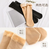 Носки, утепленные демисезонные гольфы, средней длины