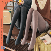Leggings women wear spring and autumn thin section medium thick stockings Anti-hook silk foot black autumn and winter gray foot pantyhose