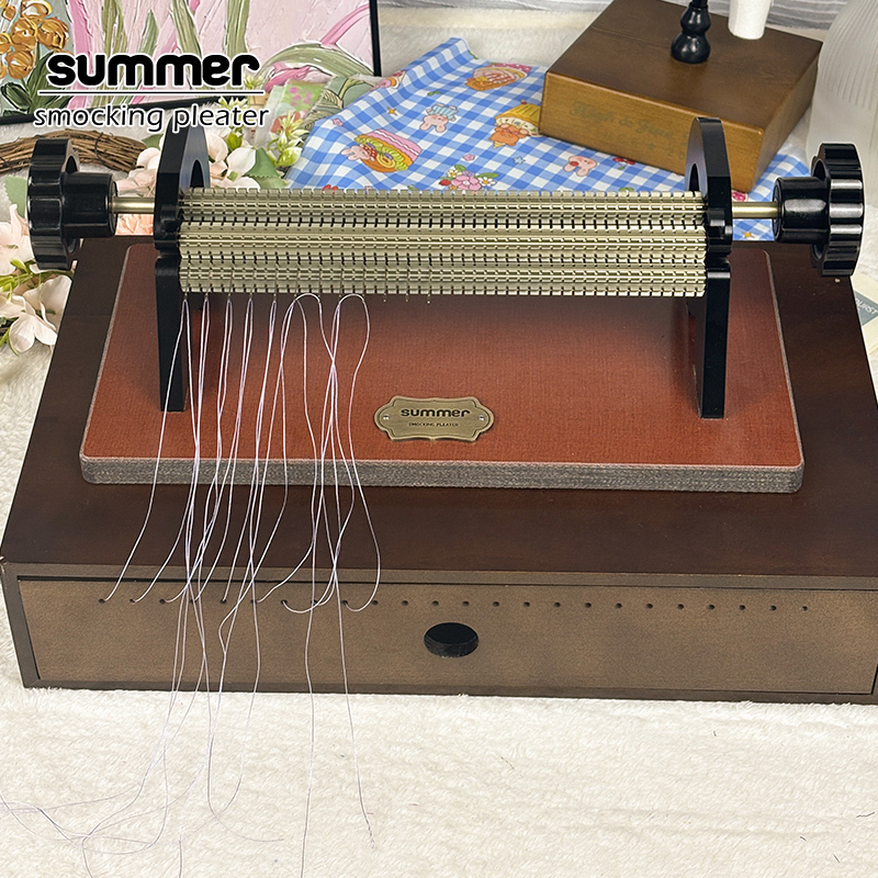 Integrated Pleating Machine Smocking Pleating Summer Fabric Pleating Machine DIY Accessories Princess