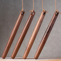 Grandmas rolling pin is made of imported black walnut wood with two thin ends small size household solid wood dumpling wrapper large size