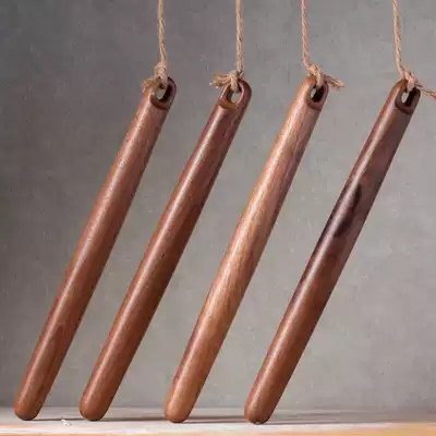 Grandma's rolling noodle stick is not two wood as a rolling noodle stick imported black walnut small household solid wood rolling noodle large thin