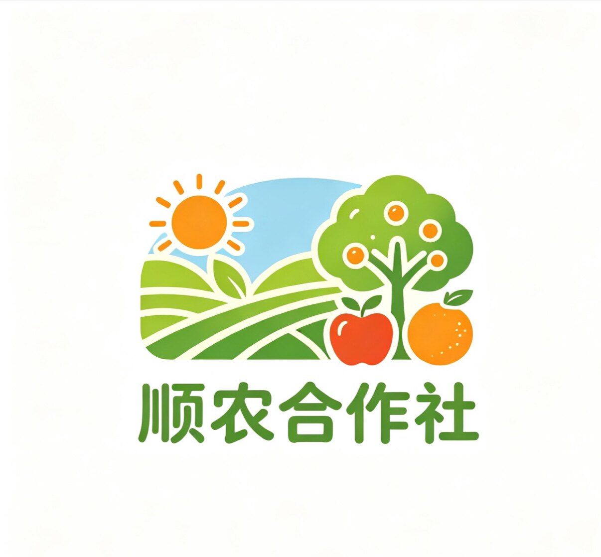 汉源顺农种植合作社的LOGO