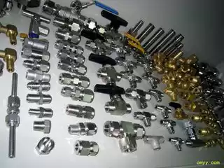 304 316L stainless steel straight-through terminal elbow card sleeve connector ZG1 2 3 8 1 4-6 8 10 12