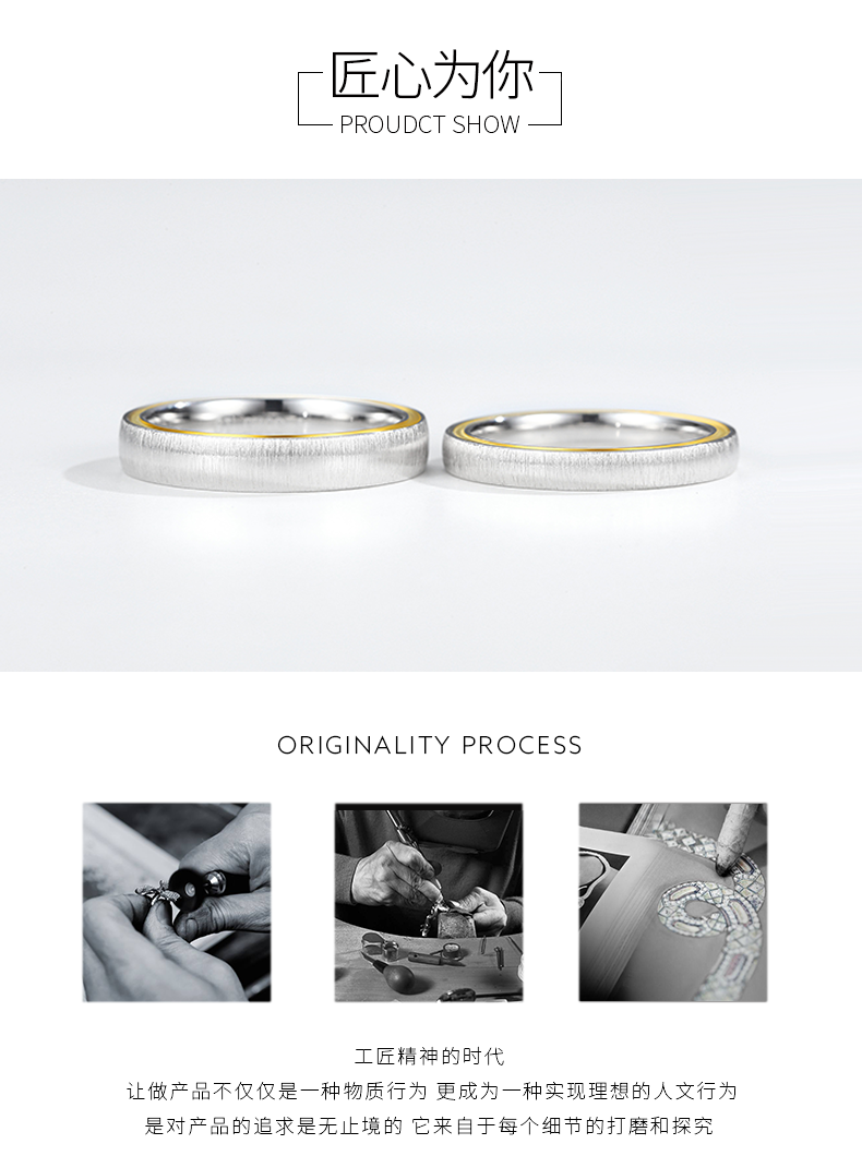 Bague mixte en Argenterie - Ref 3086288 Image 14