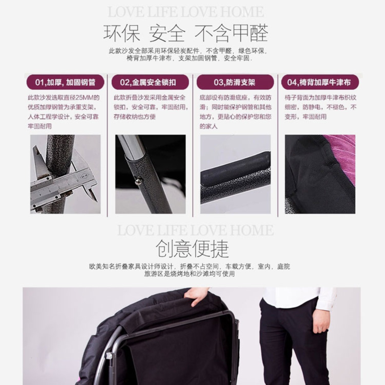 Đôi beanbag vải sofa châu Âu đơn nhà ghế máy tính gấp sáng tạo sofa ghế sofa phòng khách - Ghế sô pha sopha phòng khách