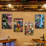 Фабрика прямая продажа ретро железные живописи аниме персонажи индивидуальные кросс -бордюр E -Commerce Source Source Home Hook