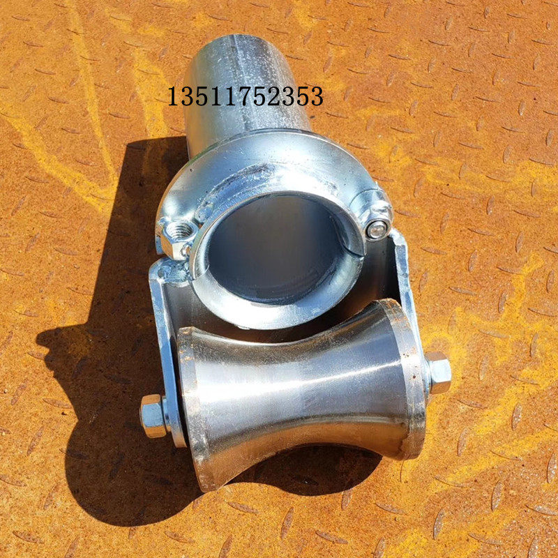 Cable orifice protection pulley nozzle pit wellhead turning angle all steel pulley diameter 60-200MM can be customized