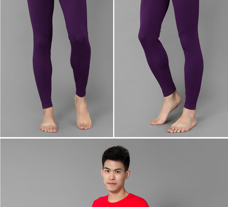 Pantalon collant jeunesse simple en coton - Ref 751721 Image 39