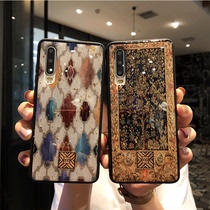 Huawei p30 mobile phone case p30pro protective cover p40 full edge nova4e Huawei p20 Protective case 3e anti-drop p40pro Chinese style illustration P20lite drops