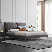 Yinest Nordic cloth bed modern simple Italian minimalist double bed master bedroom technology cloth removable and washable soft bag wedding bed