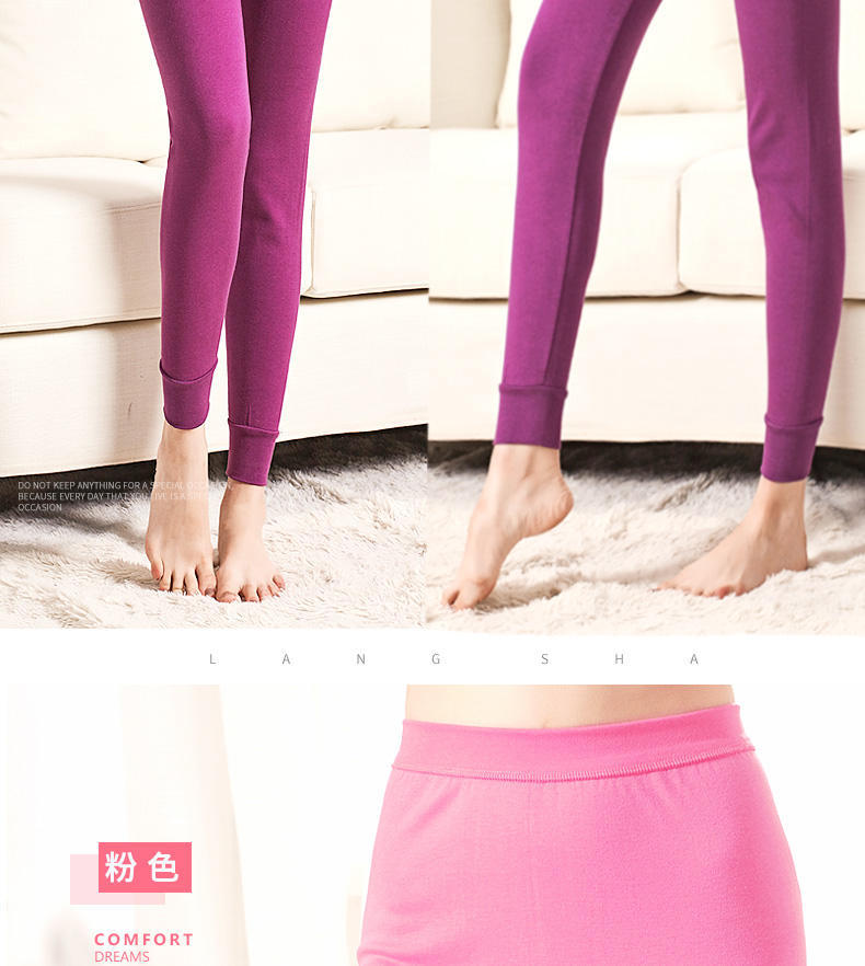 Langsha Qiuku Women một mảnh quần cotton mặc quần ấm học sinh bó sát quần mỏng phần quần legging quần quần mùa đông - Quần nóng lên quần áo giữ nhiệt nam uniqlo