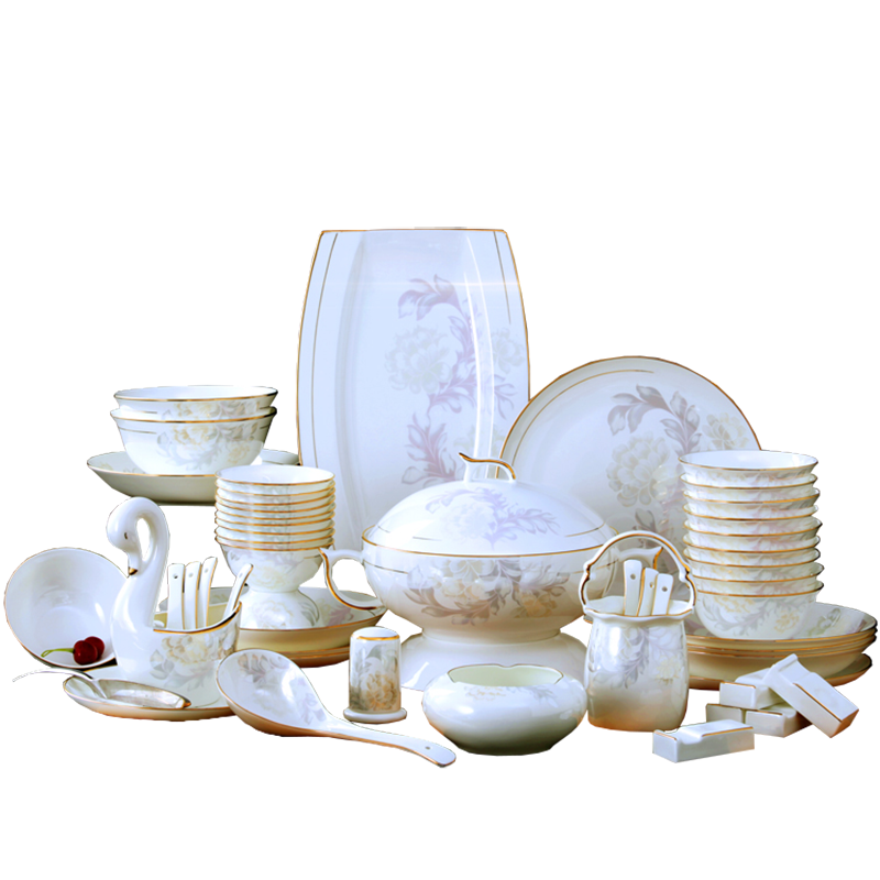 Antarctic treasure ipads porcelain European suit dishes tableware up phnom penh combiner Chinese dishes suit household contracted/