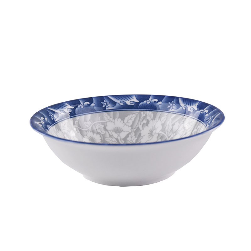 Optimal poly real (6 to 8 inches rainbow such use porcelain tableware of pottery and porcelain domestic large bowl of noodles bowl under the glaze color hat to bowl