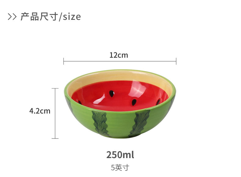 Antarctic treasure fruit bowl of creative household tableware suit express cartoon rice bowls, salad bowl dessert bowl/children