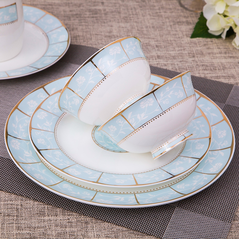 Little time dishes suit is at the South Pole of household utensils, 28 56 ipads head plate combination/bowl chopsticks porcelain