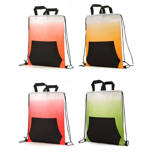 Тканевый мешок из нетканого материала, сумка, портативный ранец, рюкзак, с печатью вашего логотипа, делается под заказ, надевается на плечо